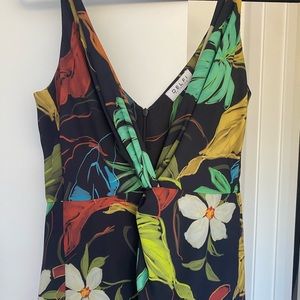 DELFI MIDI FLORAL DRESS
